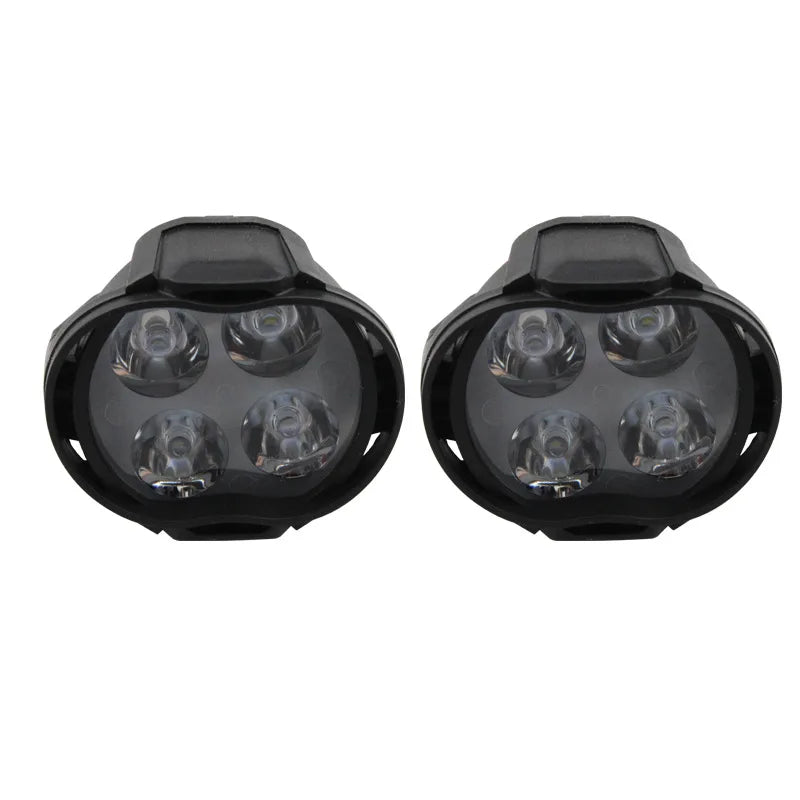 10W motorcycle 4-bead spotlight tail light 12v electric vehicle LED