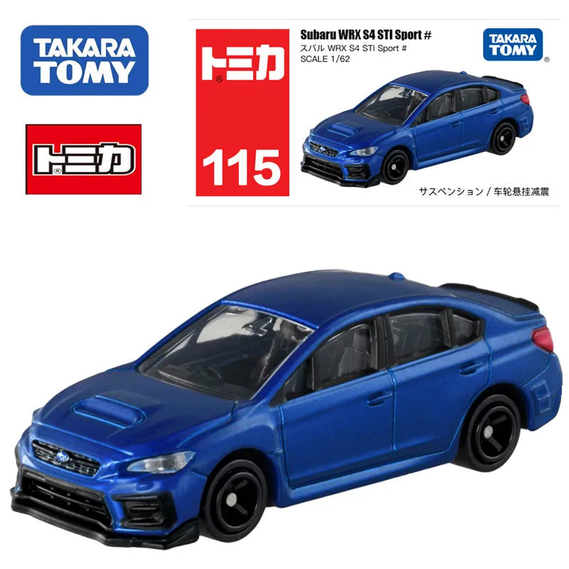 TAKARA TOMY Tomica NO.115 Subaru WRX S4 Sports Coupe Scale 1/62 Mini