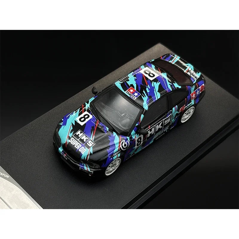 SW 1:64 E46 M3 HKS Diecast Diorama Car Model Collection Street Warrior