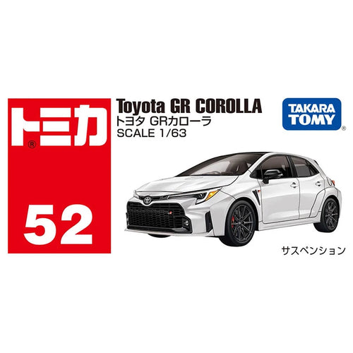 Takara Tomy Tomica No.52 Toyota GR Corolla (Box) Cars Alloy Motor