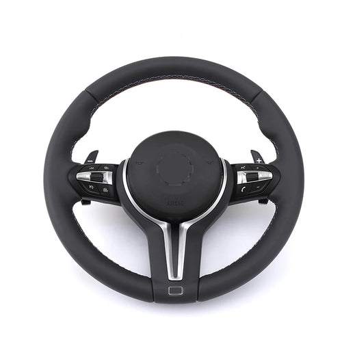 With Led Display Carbon Fiber Shift Paddle Leather M Steering Wheel