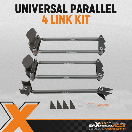 Universal Rear 4 Link Suspension Lift Kit Heavy Duty 24" Steel Bars &