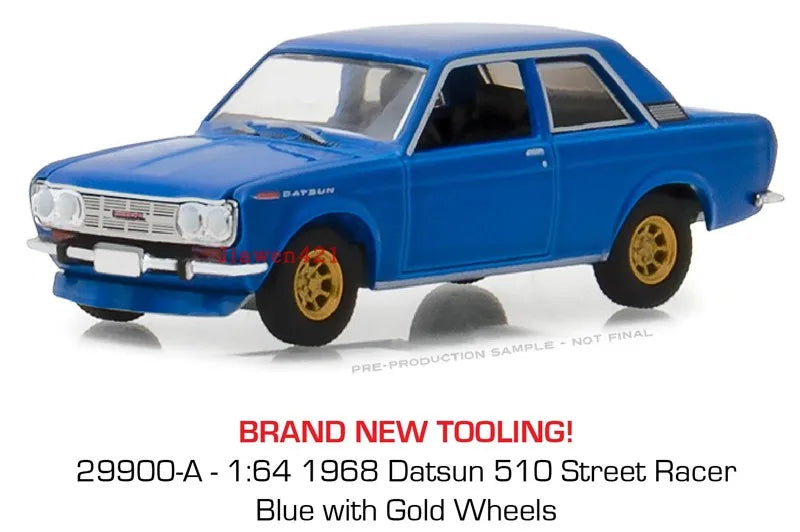 1:64 1968 Datsun Street Race Datsun 510th Street Racing Collection of