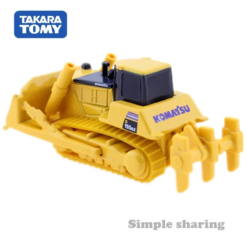 Takara Tomy Tomica No. 56 Komatsu Bulldozer D155AX-6 Scale 1/109