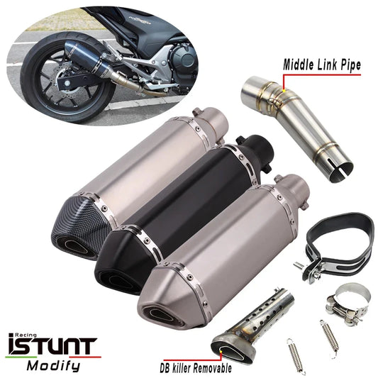 Slip On For Honda NC700 NC700X NC750 NC750X NC750S Motorcycle Exhaust