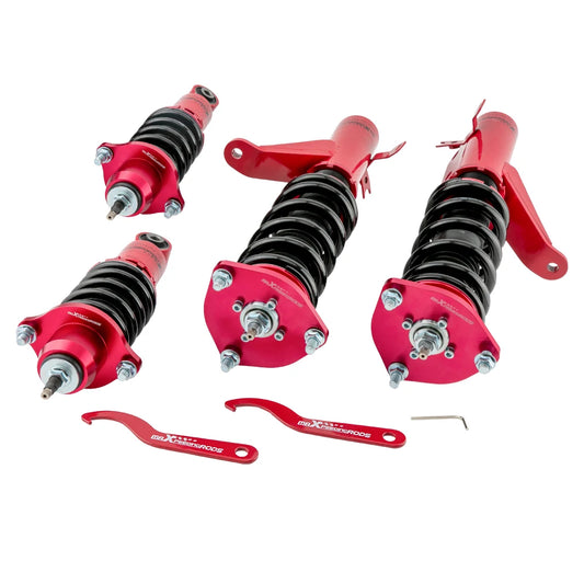 24 Ways Adjustable Coilovers Strut Shocks Damper Kit for Honda Civic