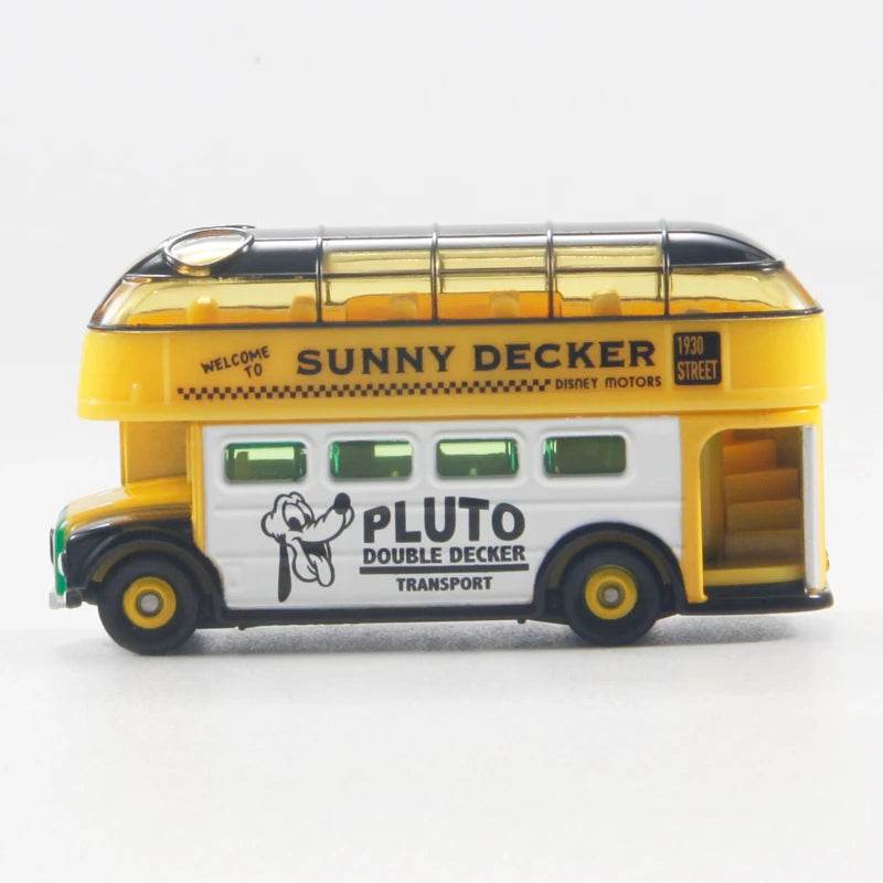 TAKARA TOMY Tomica Disney Pluto Sunshine Bus Motor Vehicle Model