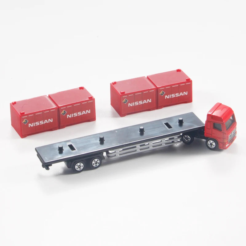 TAKARA TOMY Tomica Hino Container Transport Heavy Truck Motor Vehicle