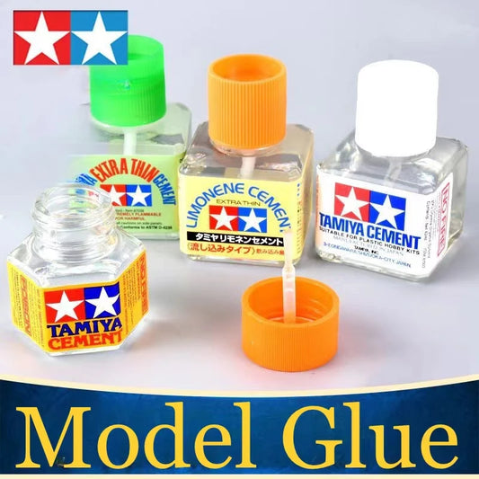 Tamiya Model Glue Slotting Glue Orange White Cover Gundam Model Glue