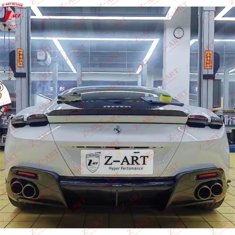 Z-ART Roma Dry Carbon Fiber Body Kit for Ferrari Roma Prepreg Carbon