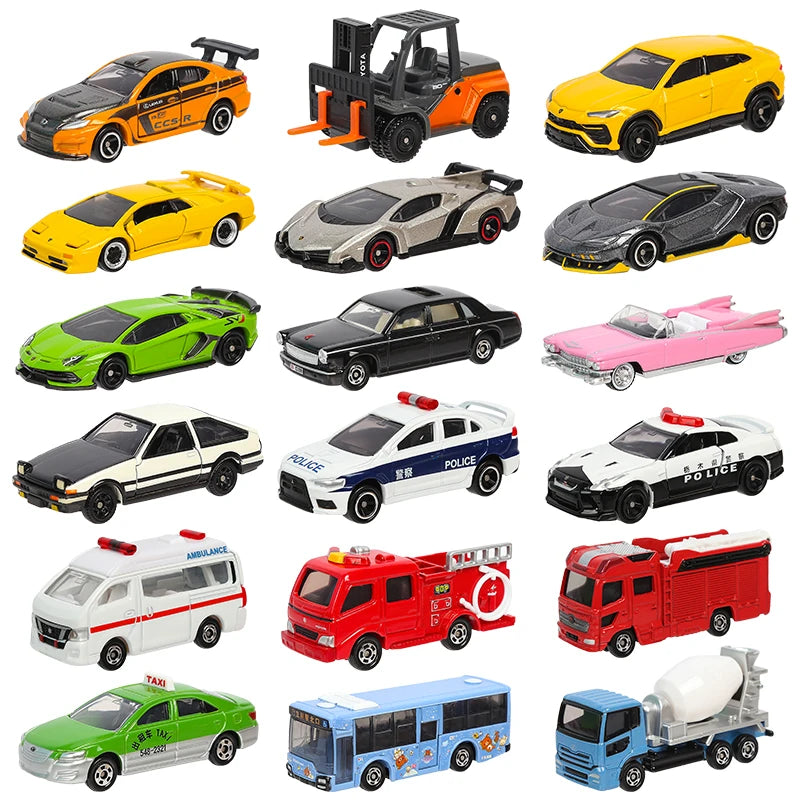 Takara Tomy Tomica 1/64 Mini Diecast Alloy Model Car Toys Metal Sports