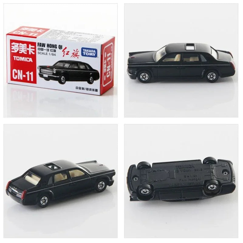 TAKARA TOMY Tomica 1/84 CN-11 FAW HONG QI Mini Diecast Alloy Model Car