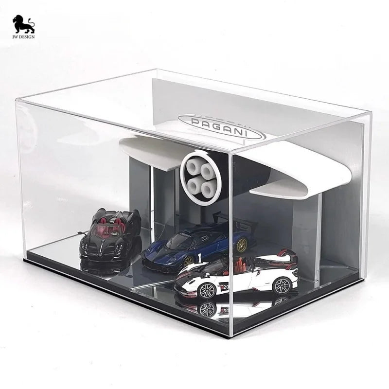 TimeMicro&MoreArt 1/64 HONDA theme car model stereo display scene