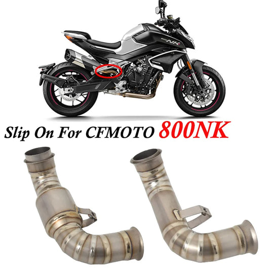 Slip On For CFMOTO 800NK NK800 Motorcycle Exhaust Escape Moto Systems