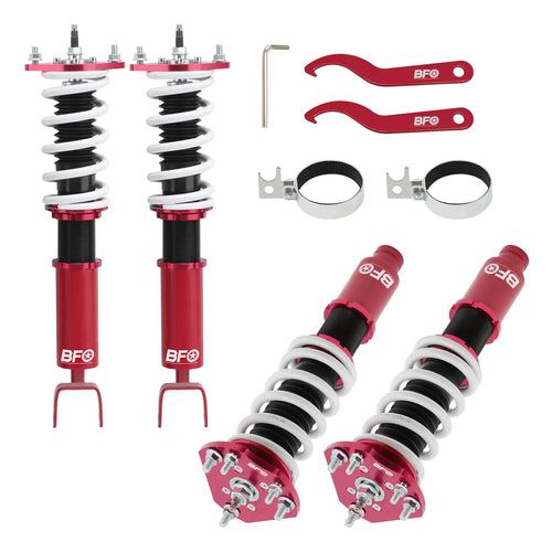 24-Way Adjustable Damper Coilovers For Honda Prelude BB6 BB8 Absorber