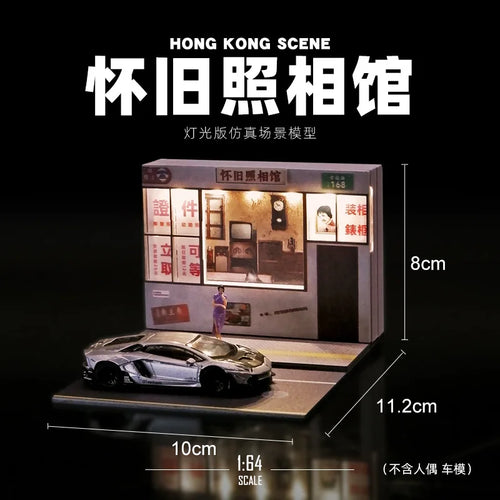 1/64 Scale Simulate Miniature Convenience Store Supermarket