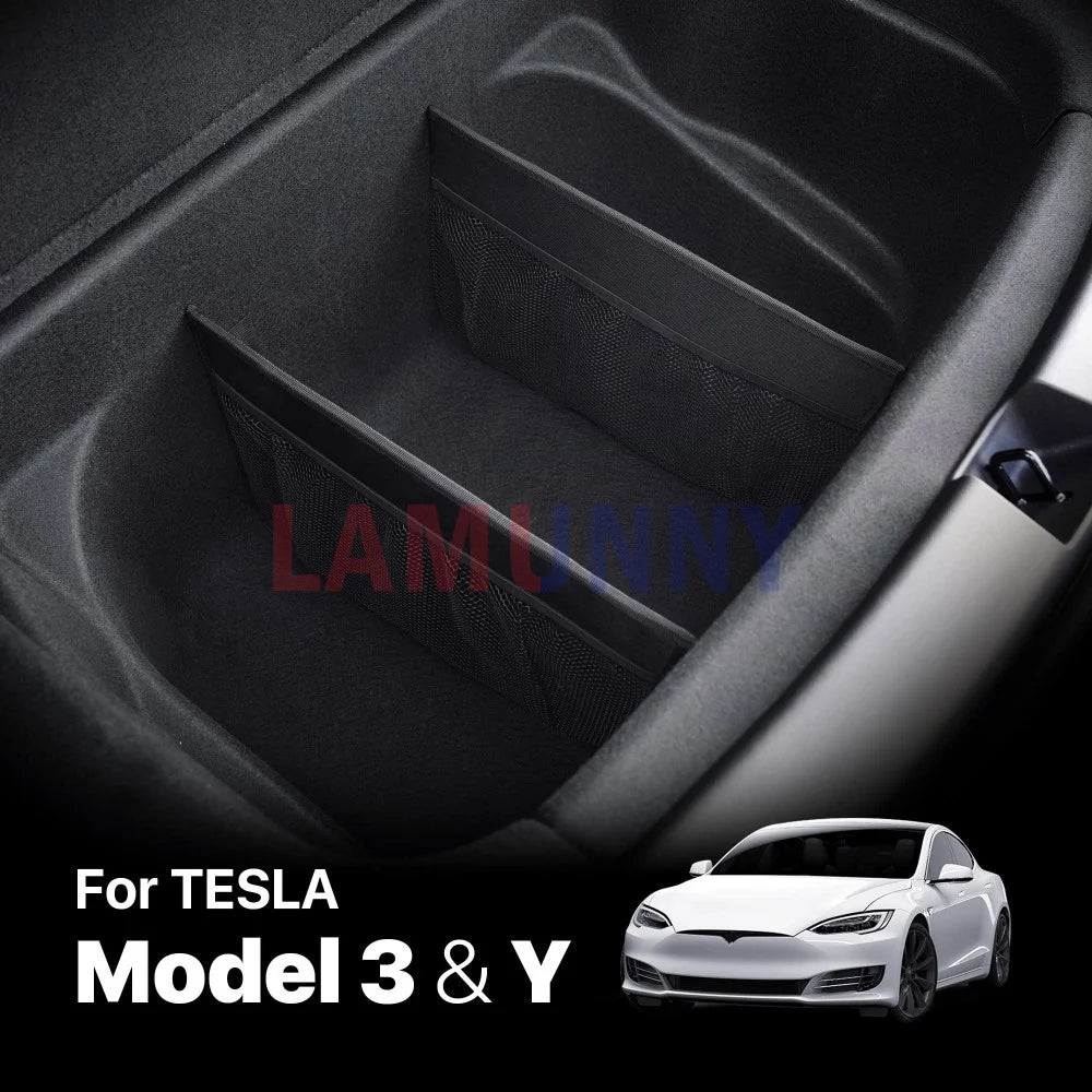 Rear Trunk Organizer For Tesla Model Y, Model 3 – Trunk(rear)