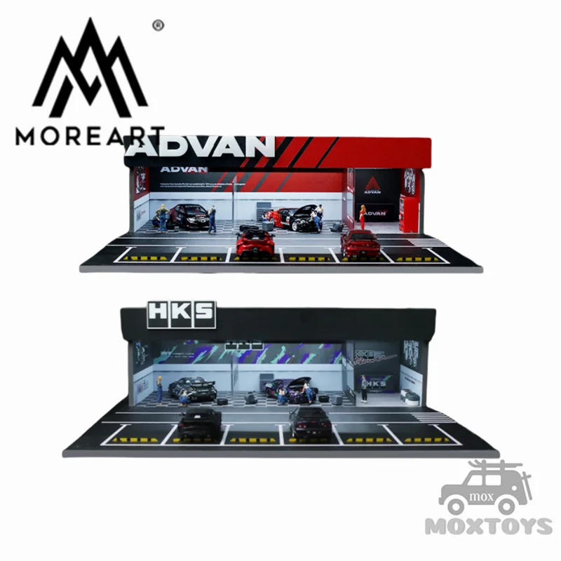 TIME MICRO MoreArt 1:64 HKS / ADVAN Light Edition Assembly And