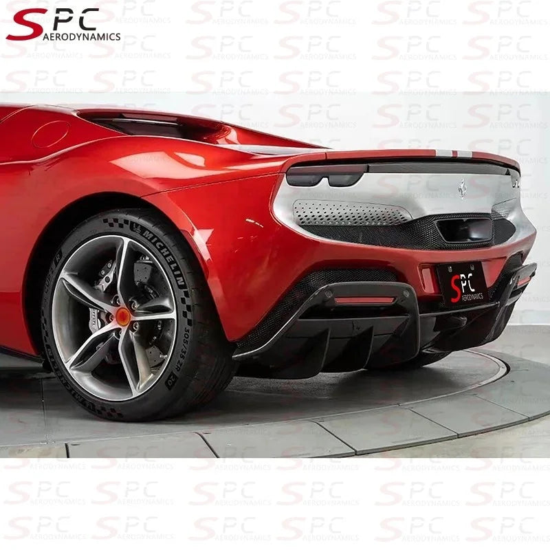 SPC 296 Dry Carbon Fiber Aerokit for Ferrari 296 GTB OEM Autoclaved