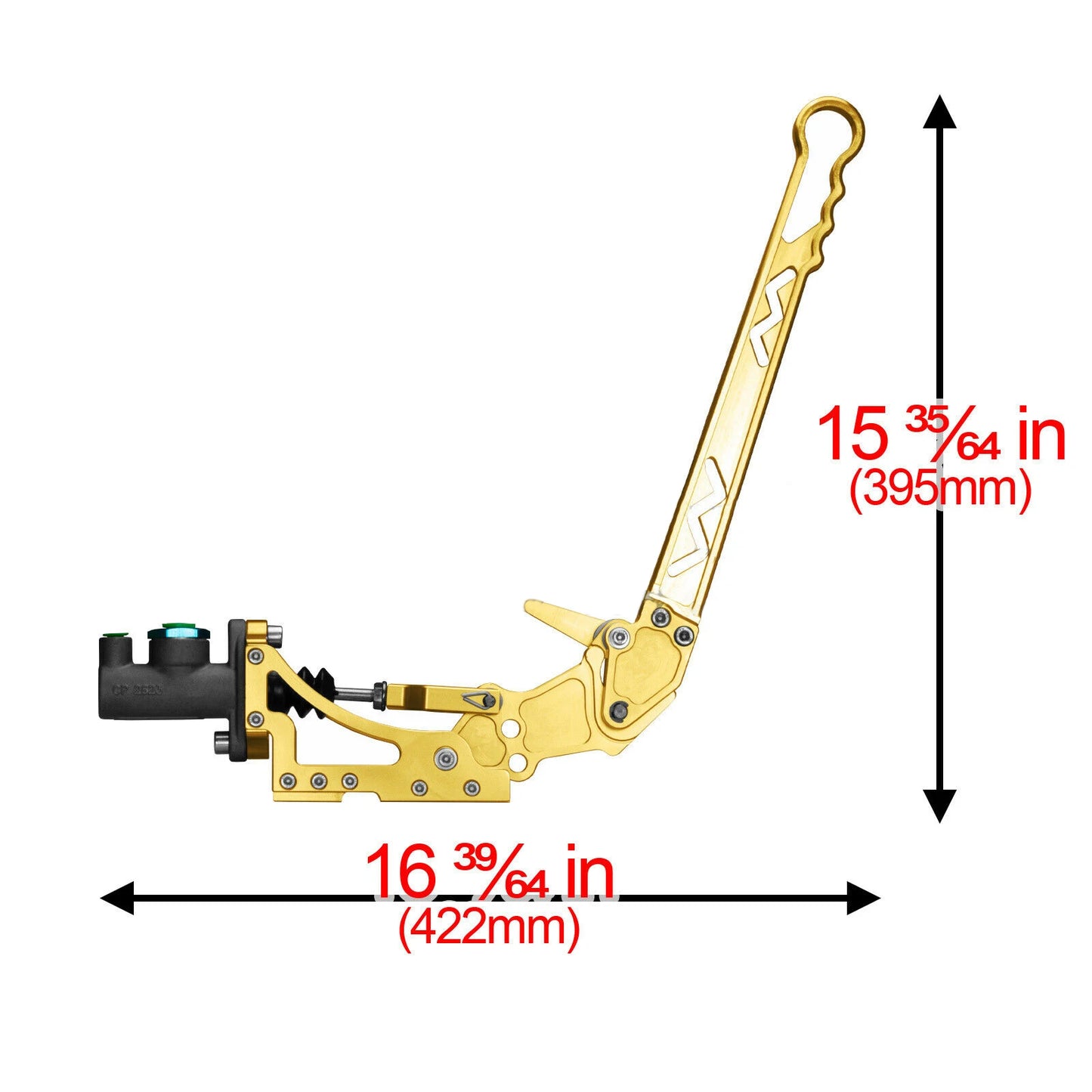 Universal Car Gold Hydraulic Racing Hand E Brake Drift Rally Handbrake