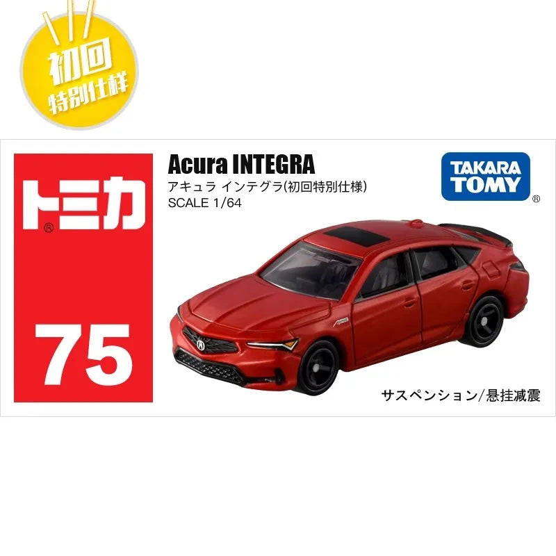 Takara Tomy Tomica #75 Acura Integra JDM Diecast Sports Model Car Toy