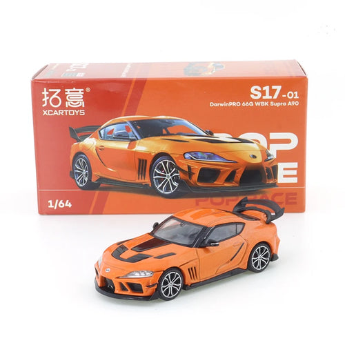 XCARTOYS POPRACE 1/64 Alloy Car Model Toy SKYLINE GT-R V8 NSX GT3