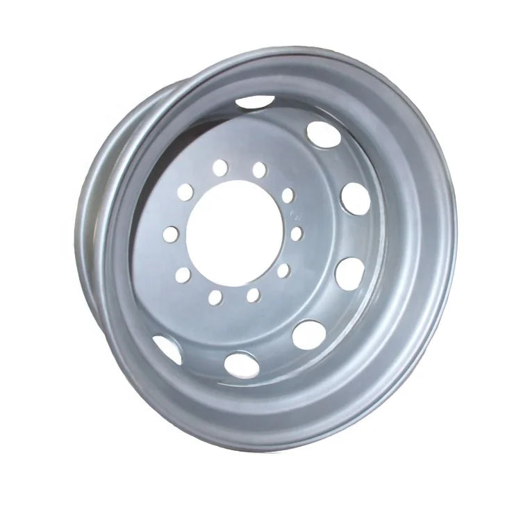 Wholesale Wheel Rims 22.5 Truck Tire  Silver Custom OEM Steel CBD