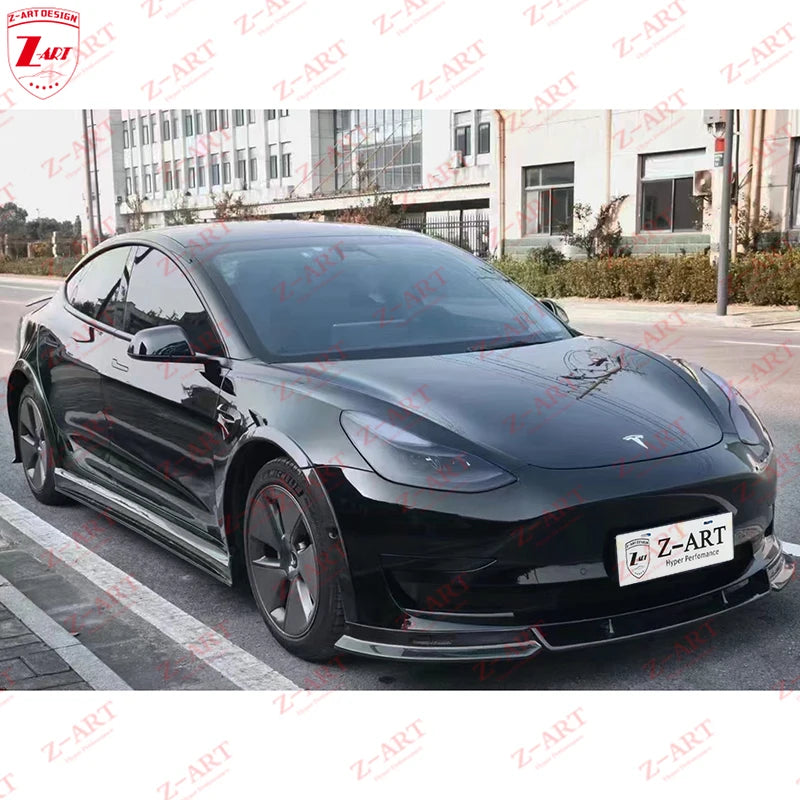 Z-ART Model 3 Wide Body Kit for Tesla Model 3 Wide Carbon Fiber