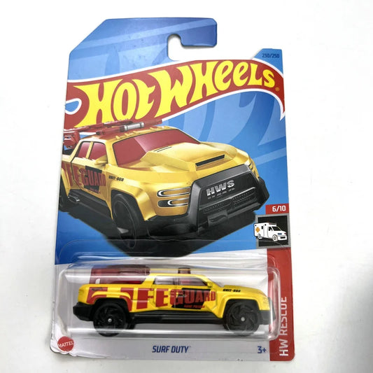 2023-230 Hot Wheels Cars SURF DUTY  1/64 Metal Diecast Model Toy