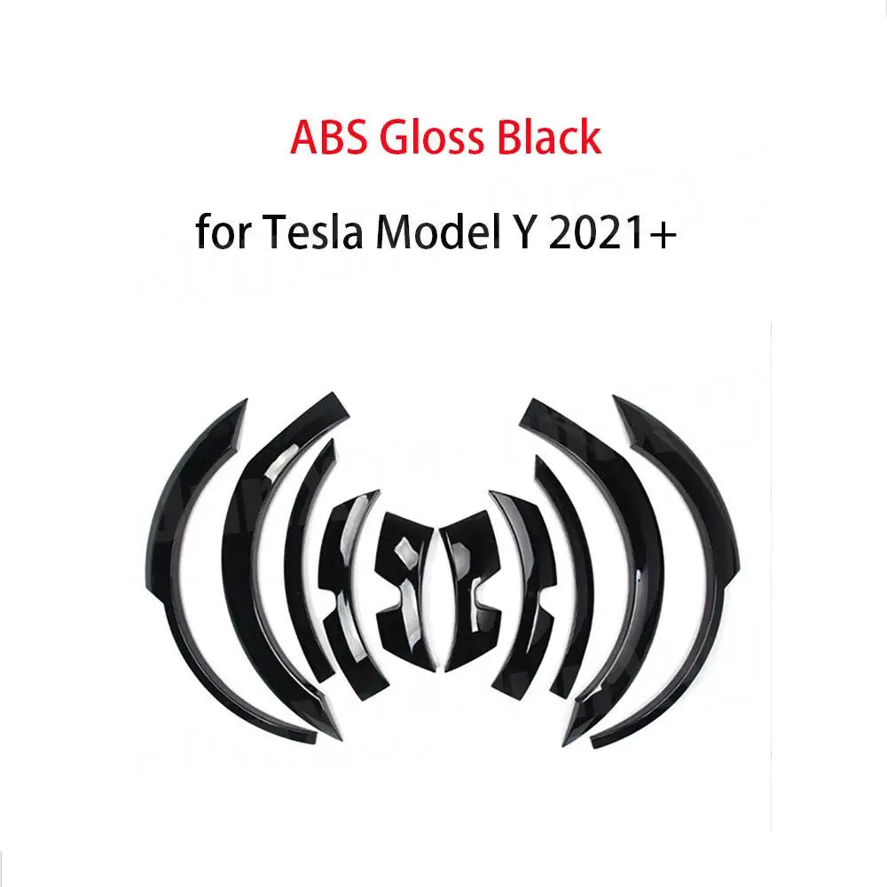 ABS Car Fender Flares Wide Body Wheel Eyebrow for Tesla Model Y 2021+