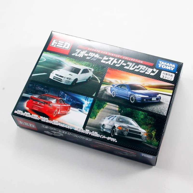 4PCS Original TAKARA TOMY Tomica Alloy Car Subaru Mazda Mitsubishi