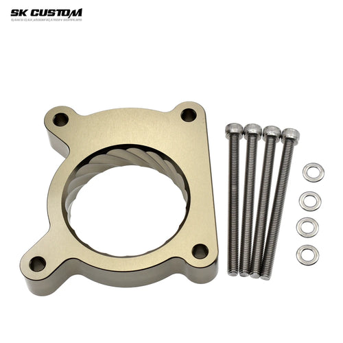 SK CUSTOM Engine alloy throttle vortex intake spacer for Mazda 3 5 6 8