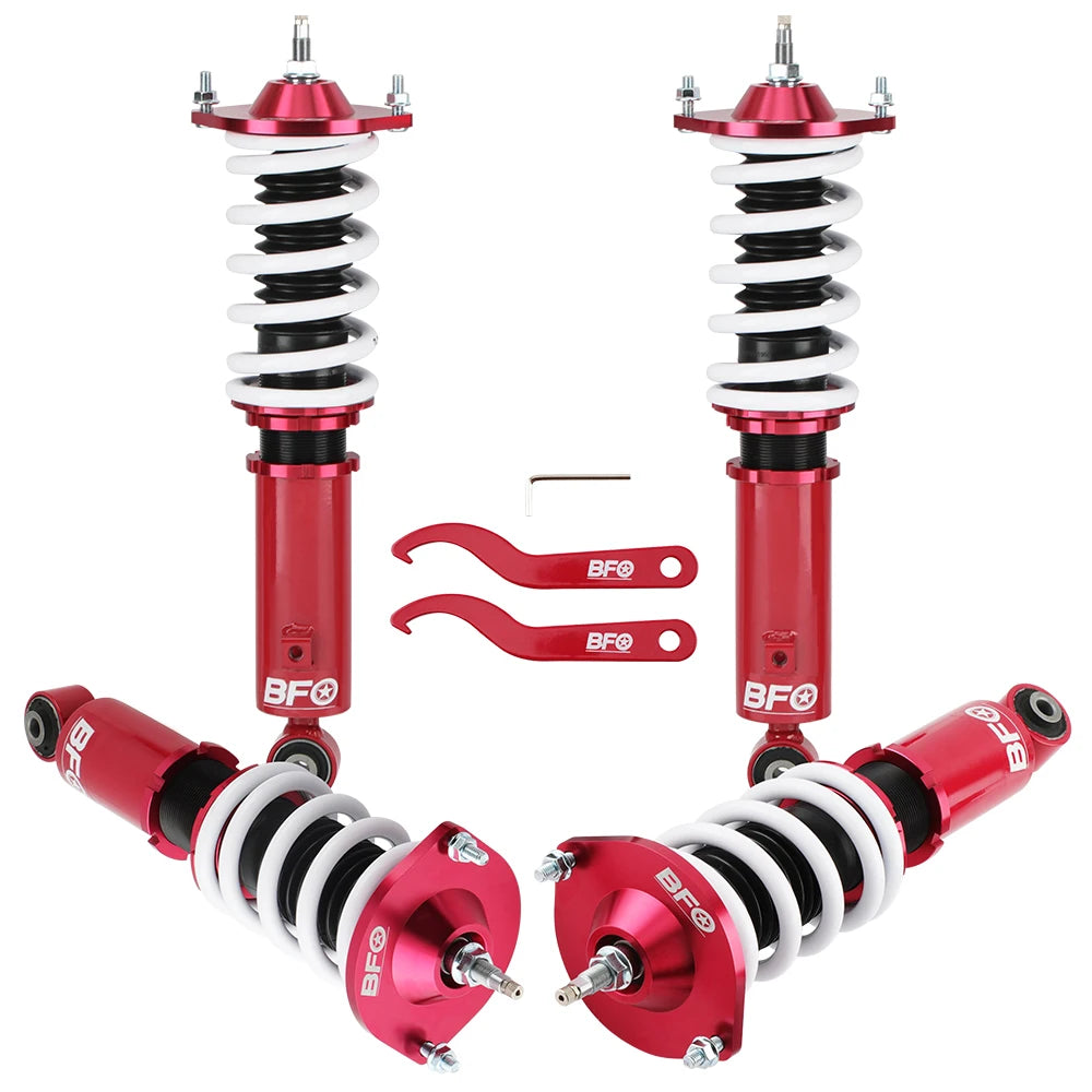 24 Ways Adjustable Damper Height Coilovers Suspension Kit For Mazda