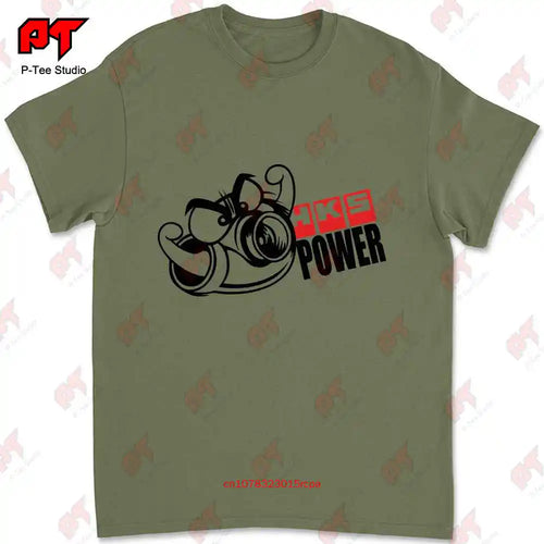 Hks Power Turbo Turbine Snails Logo T-shirt PYKS