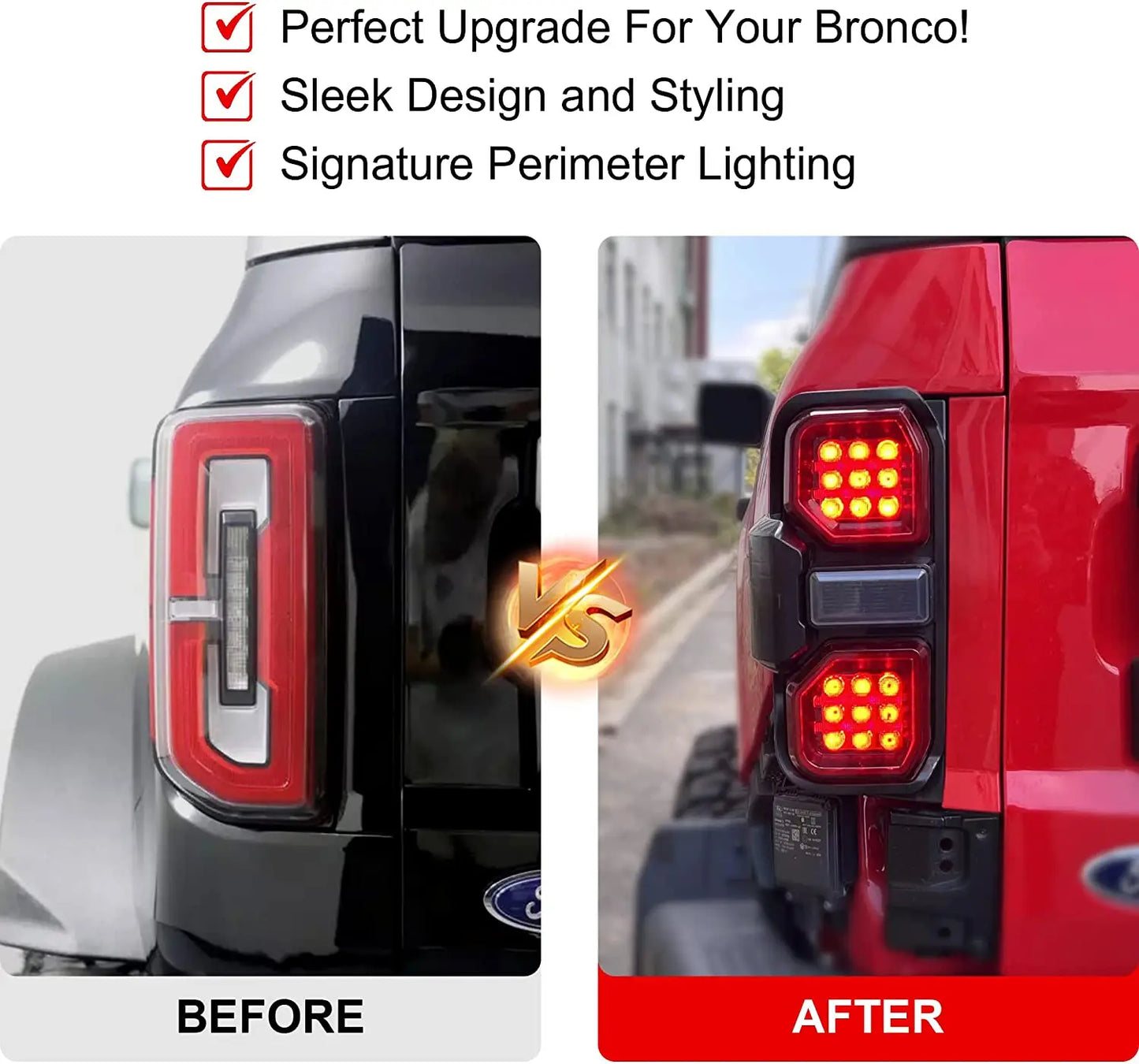 Spedking New design new products explosion  for 2021 Ford Bronco tail