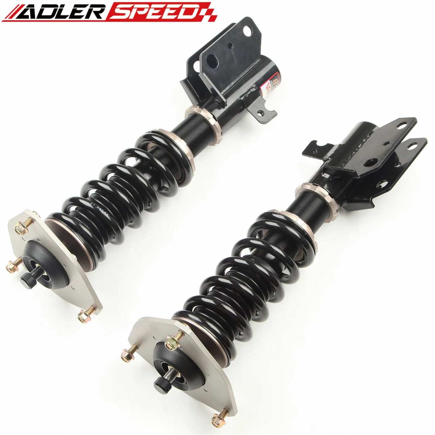 ADLERSPEED 18 Level Adjust Coilovers Shocks Struts Suspension Kit For