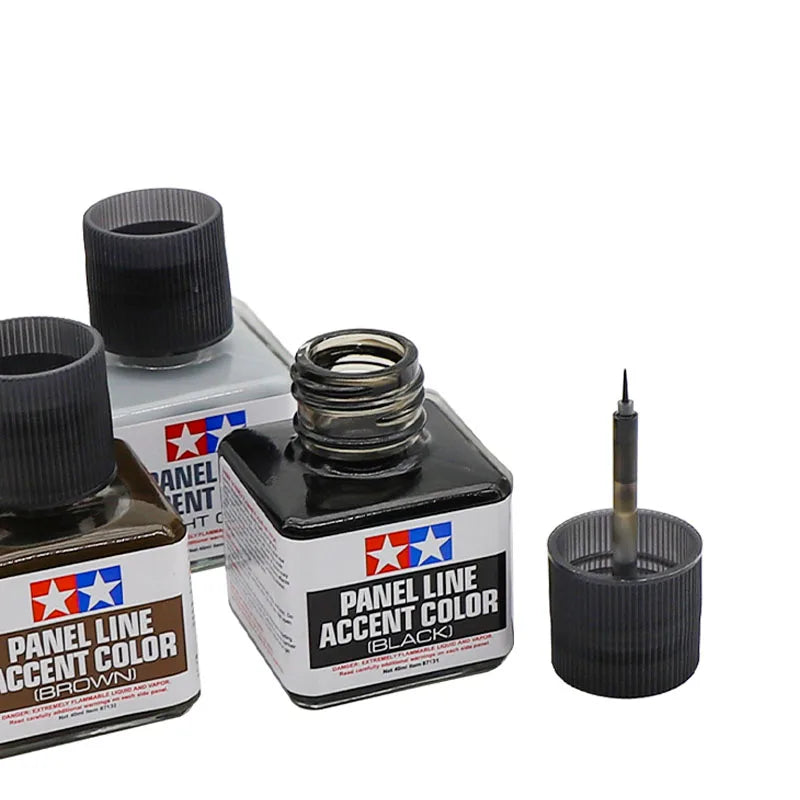 TAMIYA 87131-87210 Panel Line Accent Color 40ML Model Paint