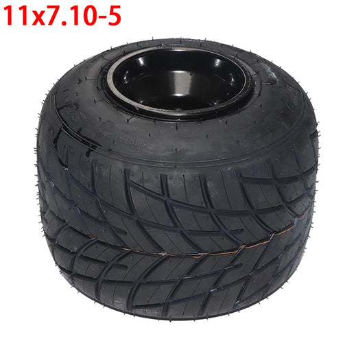 Rear Wheel 11x7.10-5 Kart Wheel Rim Motor Sport Golf Off-road Vehicle