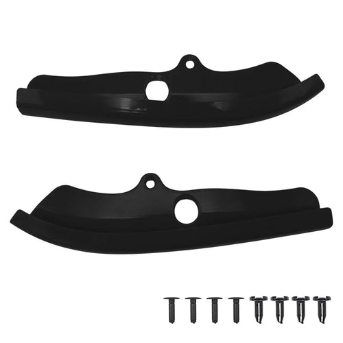 2x Front Bumper Lip Shovel Protector Strip Body Kit Diffuser Spoiler