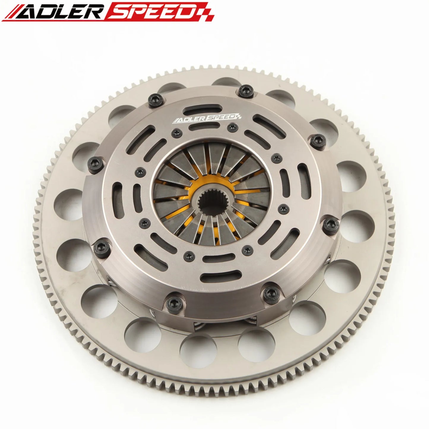 ADLERSPEED RACING /STREET CLUTCH TWIN DISK KIT FOR NISSAN 240SX 2.4L