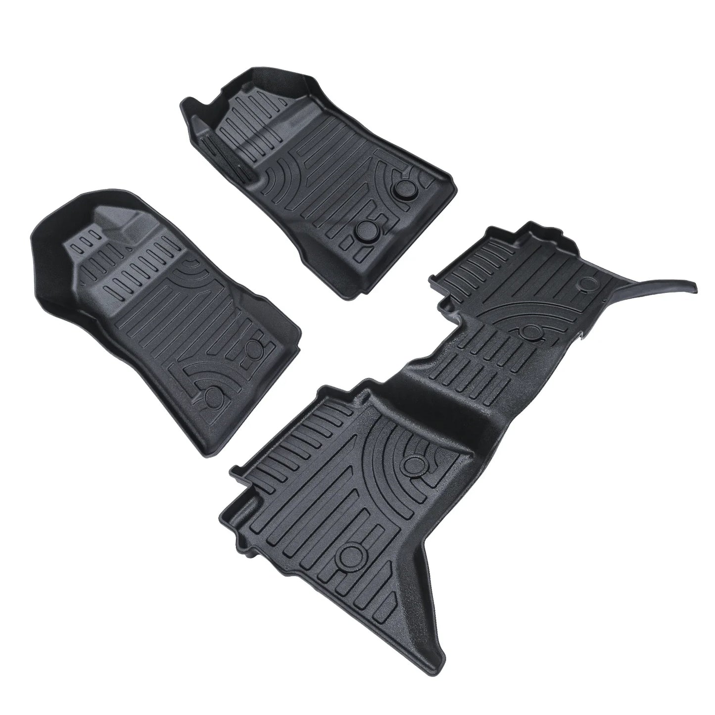 TPE 3D Rubber Floor Mats for Ford Ranger Next Gen 2022 2023 T9