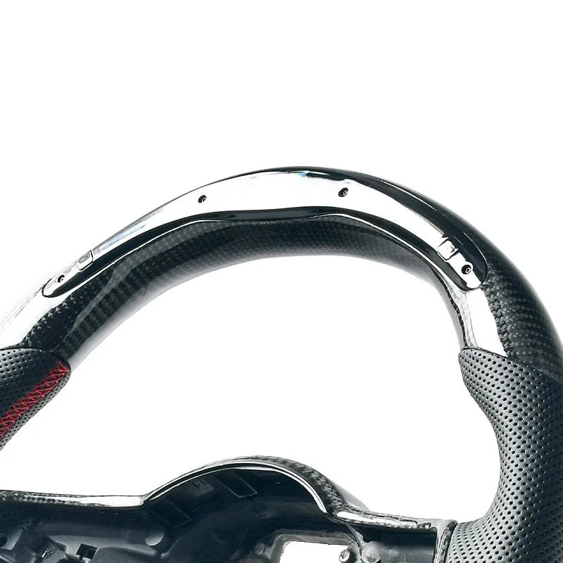 Real Carbon Fiber Steering Wheel For Volkswagen VW Golf MK7 GTI R GTE