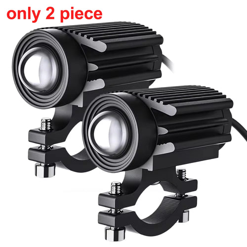 60W Motorcycle light For Motorbike Off-road Front Auxiliary 6000lm