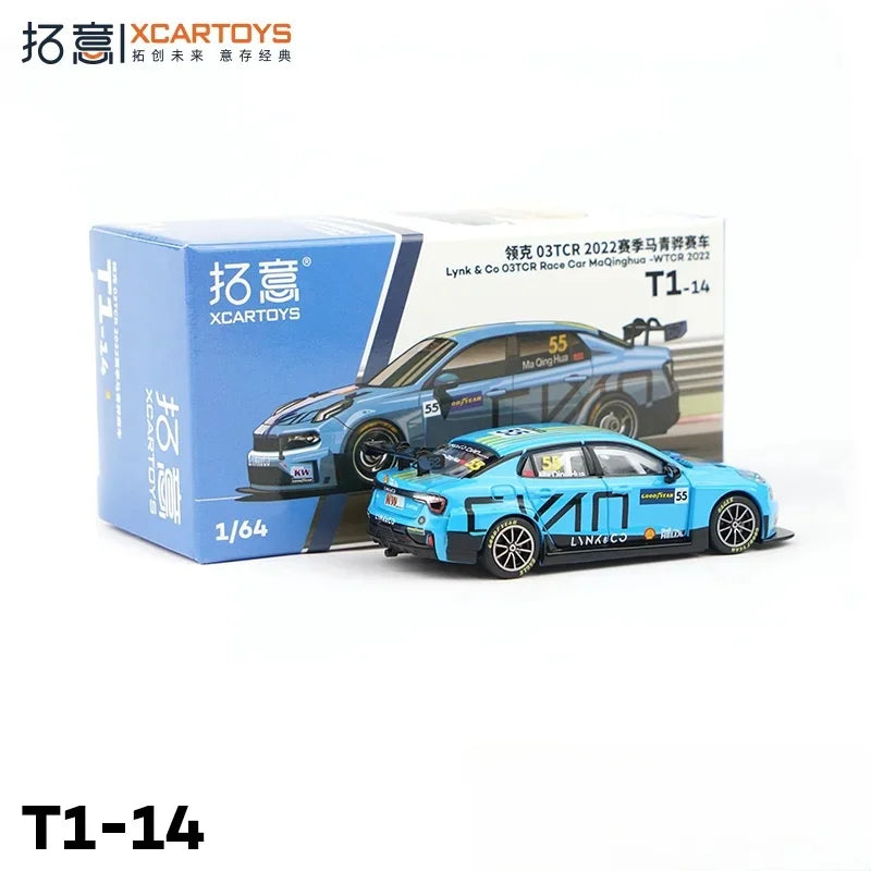 XCARTOYS Alloy model 1:64 Lynk K 03TCR 2022 Ma Qinghua version of the