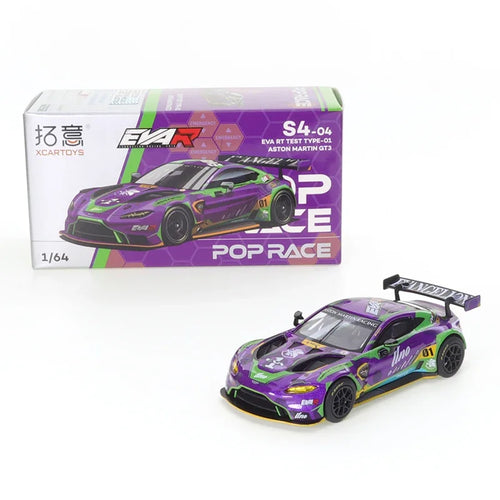 XCARTOYS POPRACE 1/64 Alloy Car Model Toy SKYLINE GT-R V8 NSX GT3