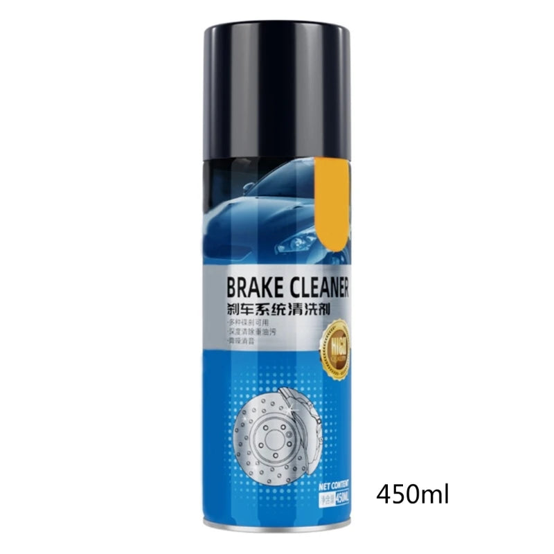 450ML Brake Cleaner Incorrosive Protect Aerosol Spray Lubricates Brake