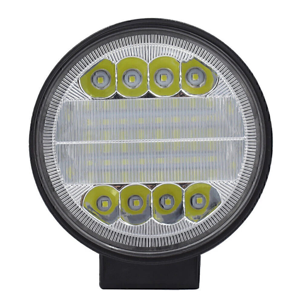 6000K IP67 72W Round Working DRL Fog Spot Light for Car Truck Off-road