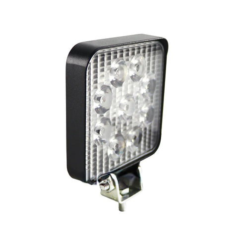 9 LED 27W 16 LED 48W Spot Work Light 12V 24V Car LED Spotlight Square