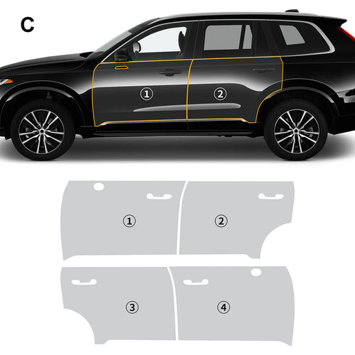 TPU Car Paint Protection Film PPF For volvo xc 90 inscription