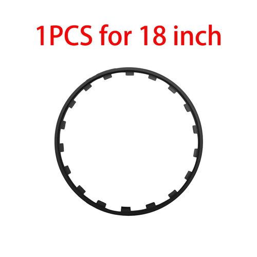 1PCS Rubber Car Wheel Hub Rim Edge Protector Ring Strip Tire